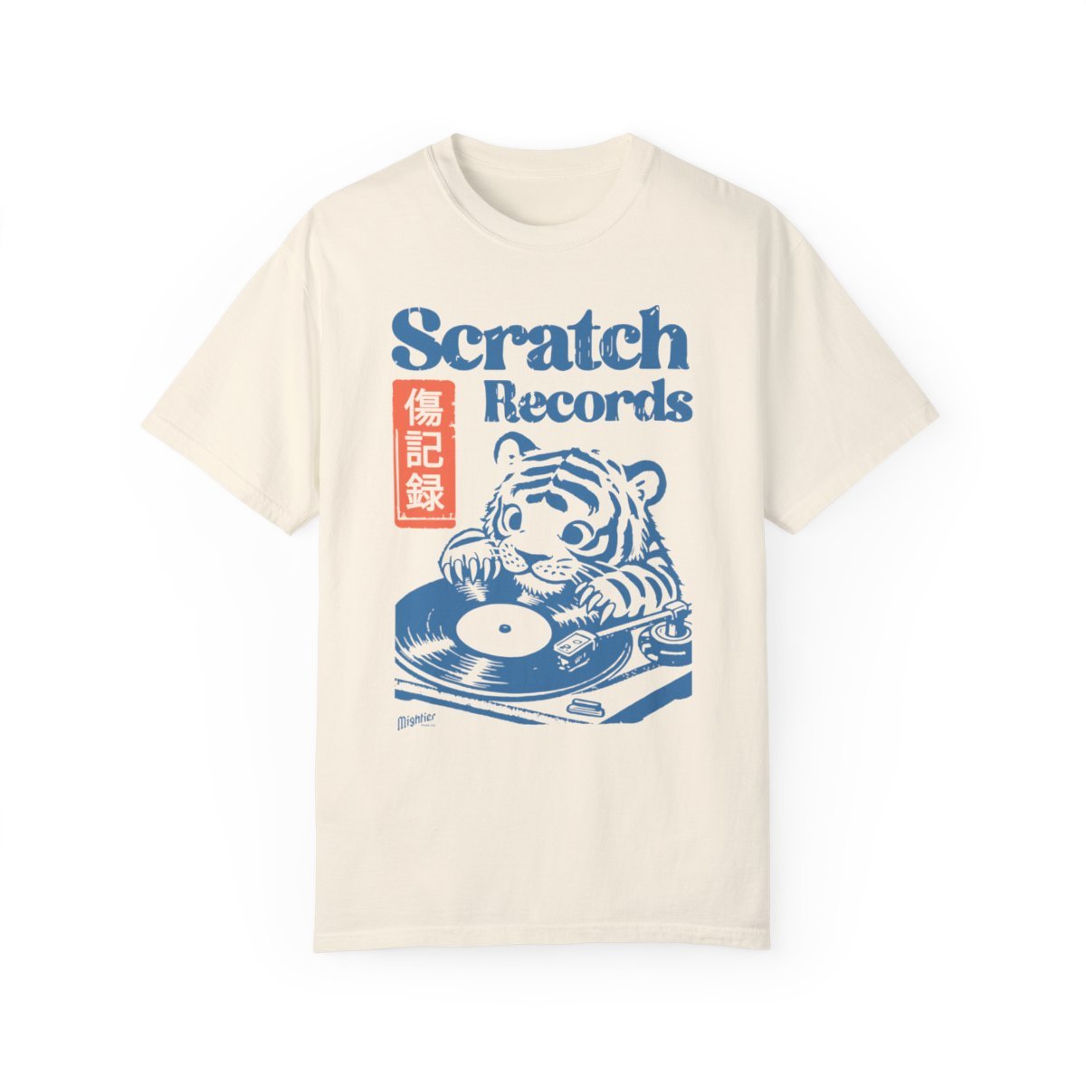 Scratch Records - Vintage T-shirt (Unisex) | Mightier Than Co